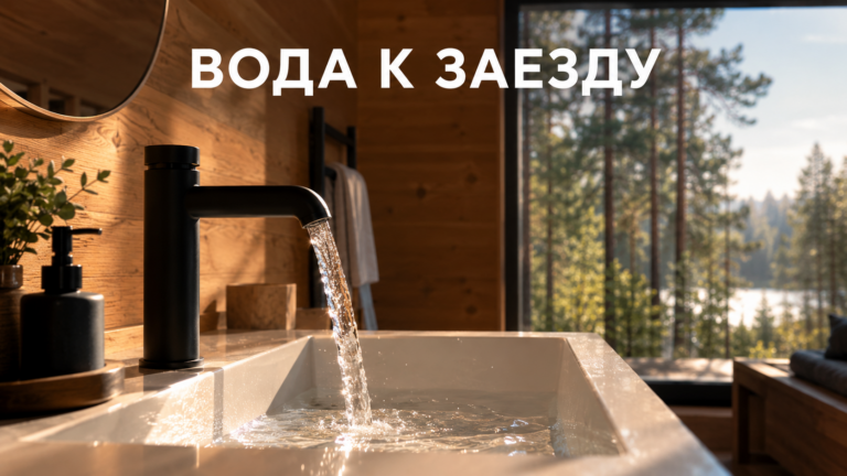 Чек-лист запуска воды после простоя: как подготовить баню или гостевой дом к заезду