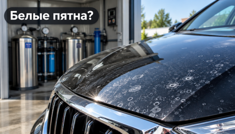 Жесткая вода из скважины в Одинцовском г.о.: мойка без пятен