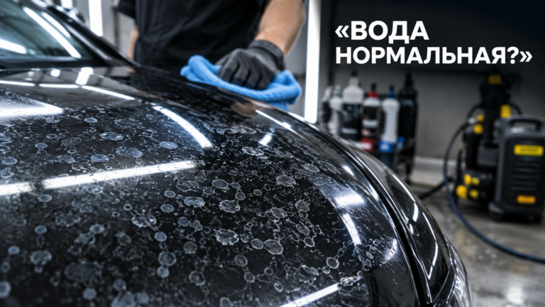 Хозяин скважины говорит «вода нормальная», а вы оттираете её с каждой машины