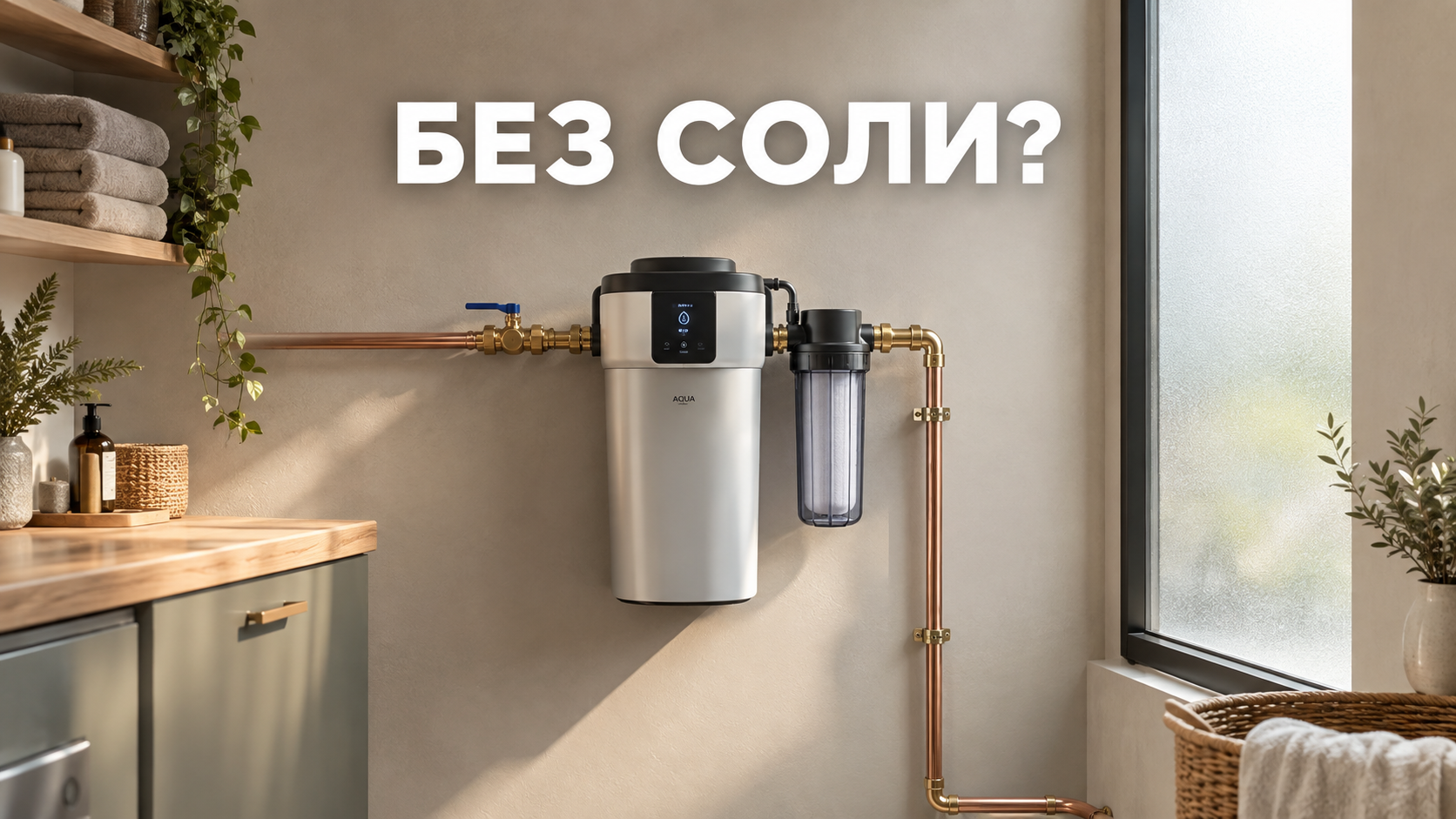 От мешков соли в котельной до водоочистки, которую не нужно обслуживать вручную